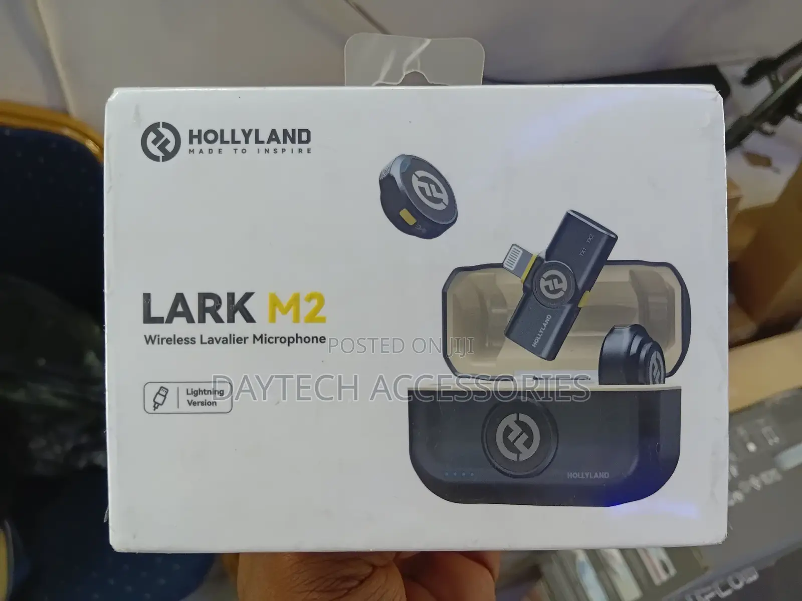 Hollyland Lark M2 Wireless Lavalier Microphone for iPhone
