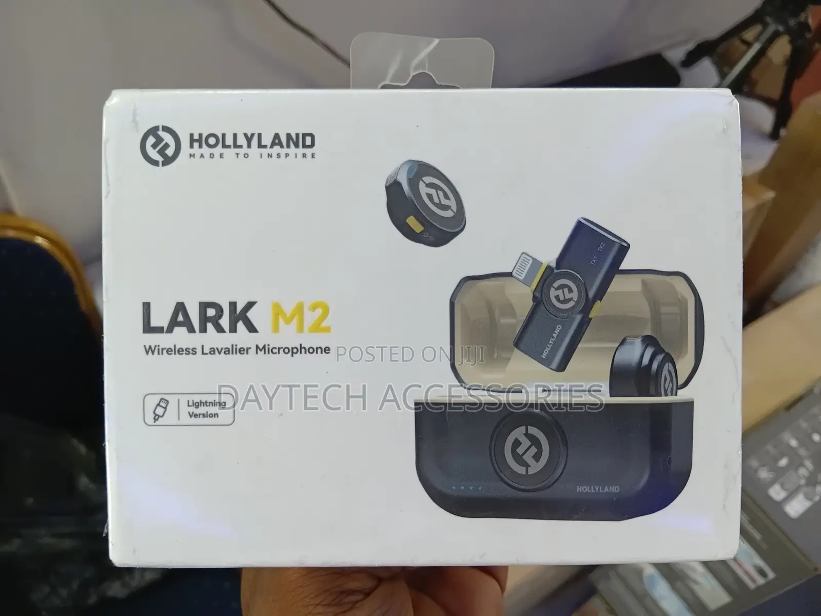 Hollyland Lark M2 Wireless Lavalier Microphone for iPhone