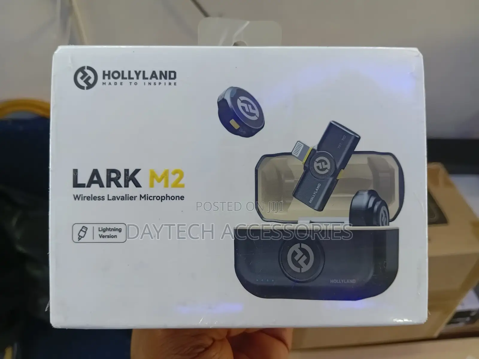 Hollyland Lark M2 Wireless Microphone With Lightning Connector