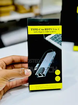 Usb C Hub, 5-in-1 Usbc For Macbook Pro, Macbook Air, Dell And More
