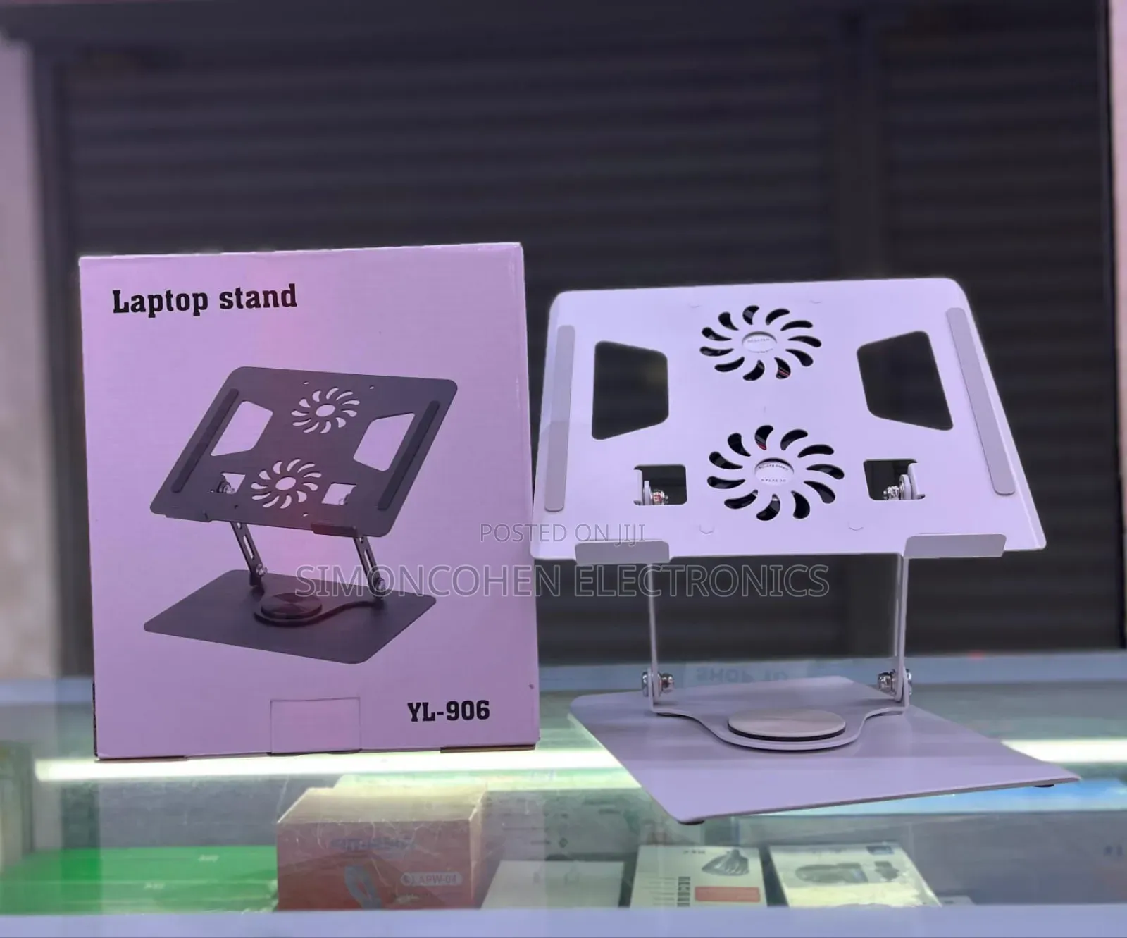 Laptop Stand With Cooling Fan