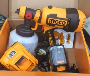 Cordless Spray Gun Ingco/ Electric Ingco Sprayer 20v