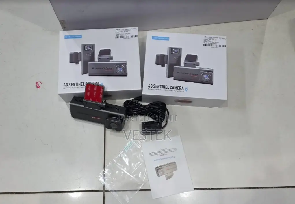 4g Sentinel Dashcam 4g Sim Dual Lens Car Dash Cam