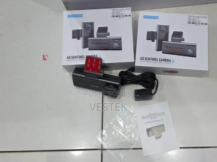 4g Sentinel Dashcam 4g Sim Dual Lens Car Dash Cam