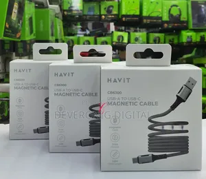 Havit Cb6300 *3a Usb Type C Magnetic Cable*