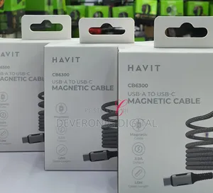 Havit Cb6300 *3a Usb Type C Magnetic Cable*