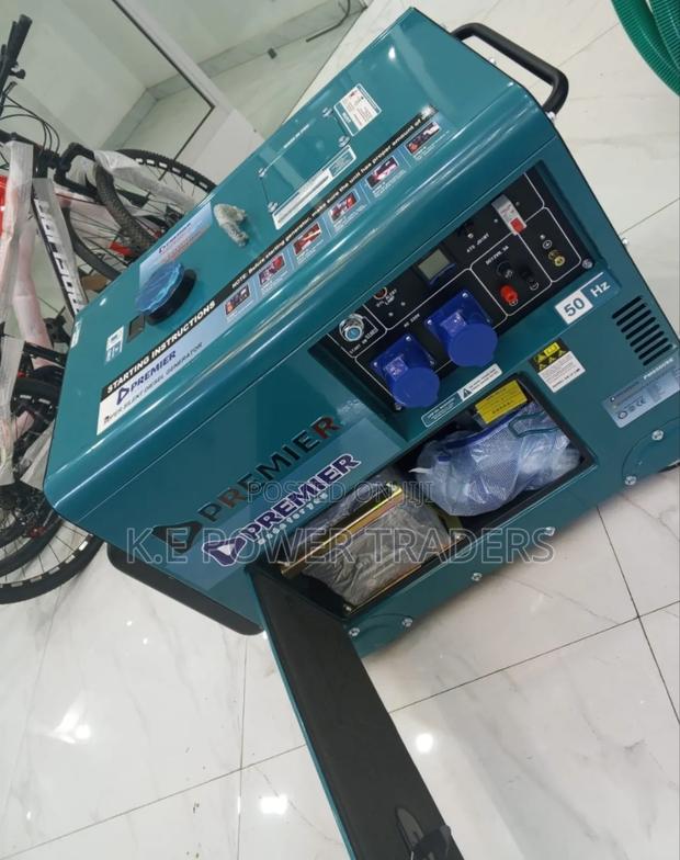 7kva Powerful Diesel Generator With Ats - main view