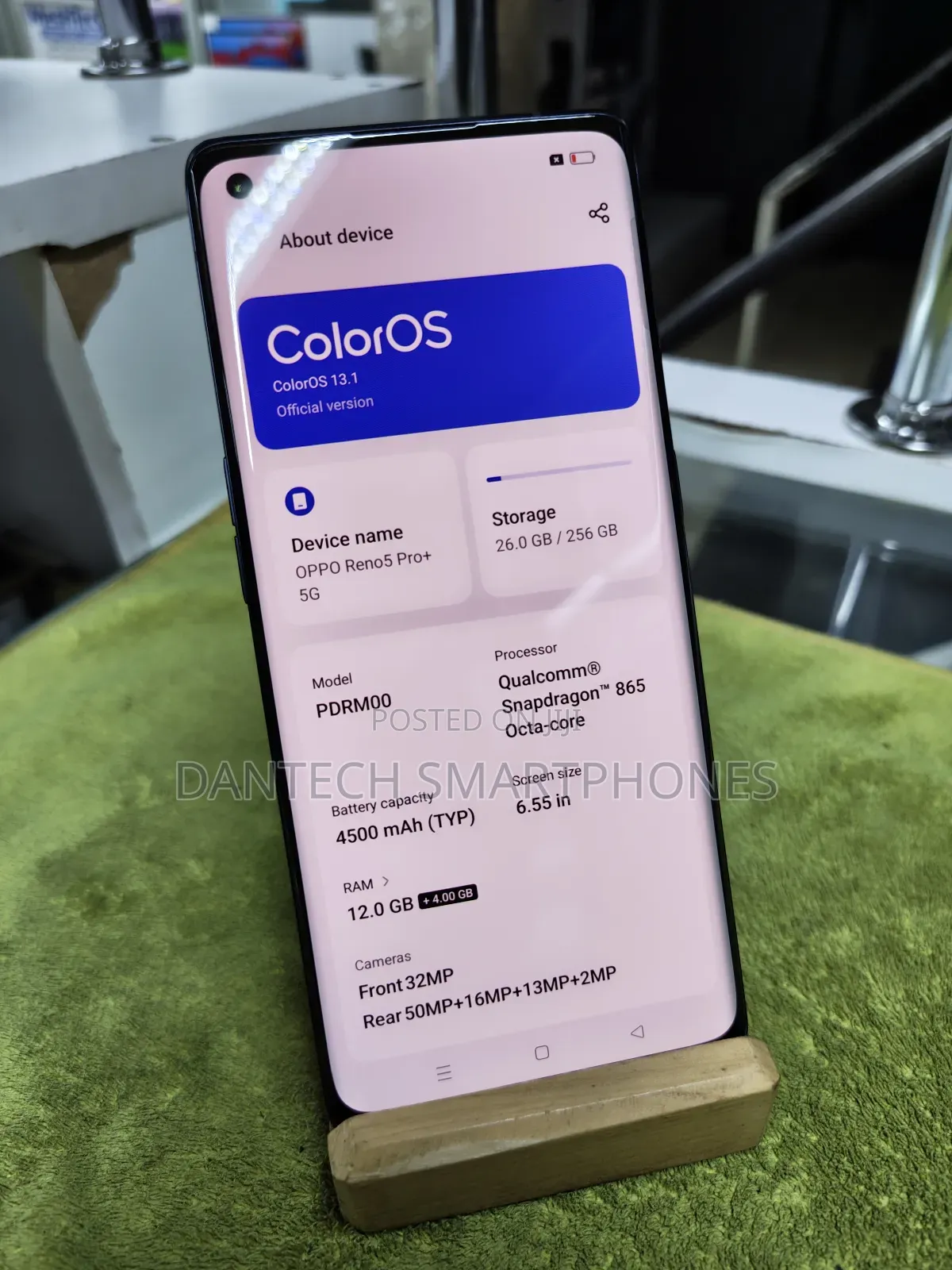 New Oppo Reno5 Pro+ 5G 256 GB Black