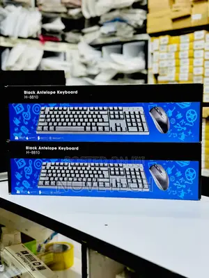 Hp H-8810 Wired Keyboard And Mouse 2 In1 (Black)