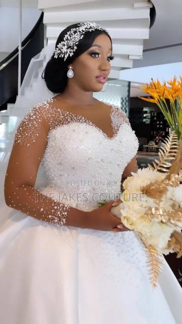Custom-Made White Wedding Gowns - thumbnail 4