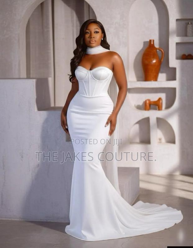 Custom-Made White Wedding Gowns - thumbnail 11