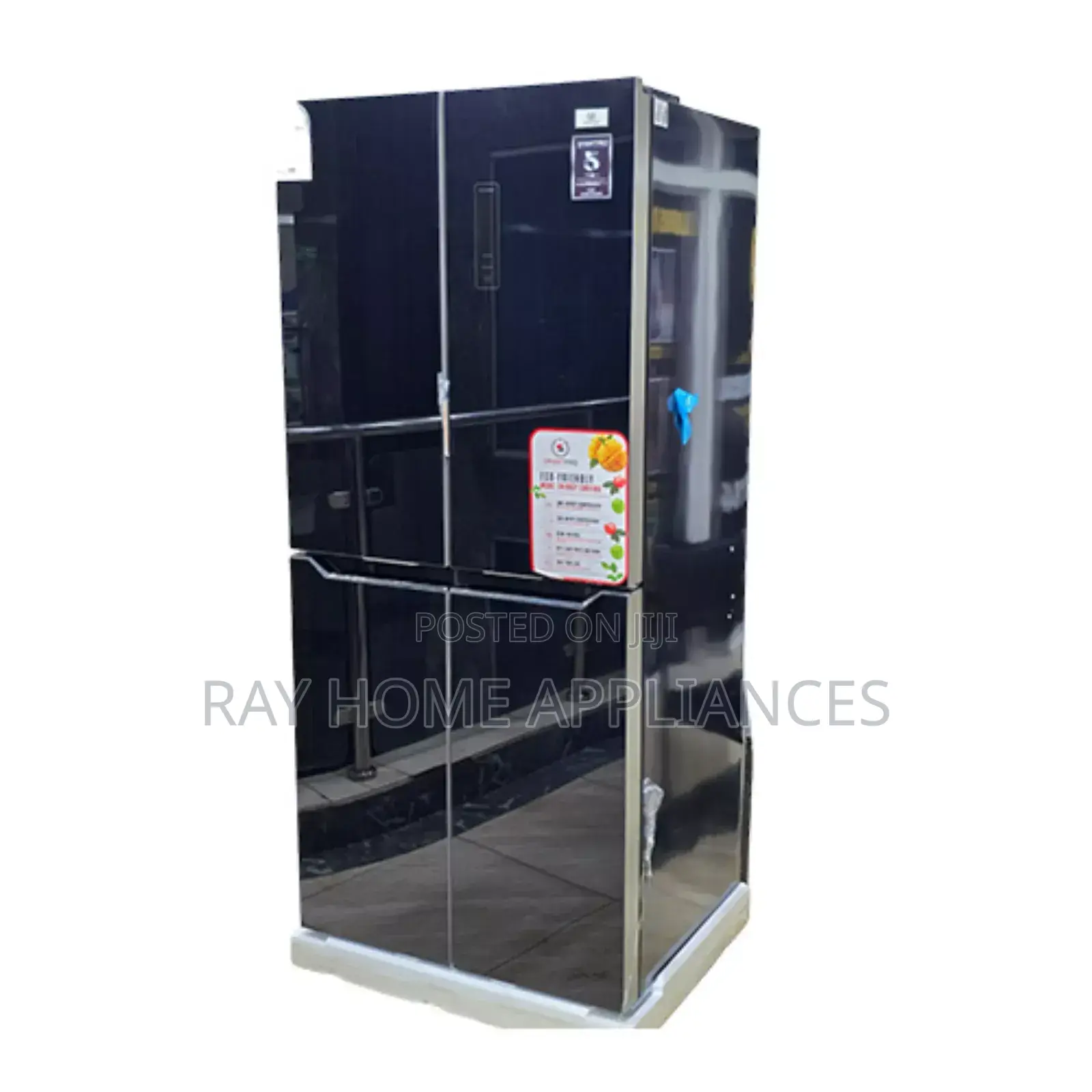 421litres Smart Pro SFR 585 D4 a Four Door Glass Body Refrigerator