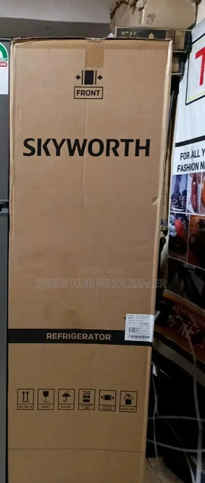 Skyworth 158l Double Door Refrigerator"''"