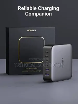 Ugreen Gan 200w Desktop Charger 6-Port Cd-271