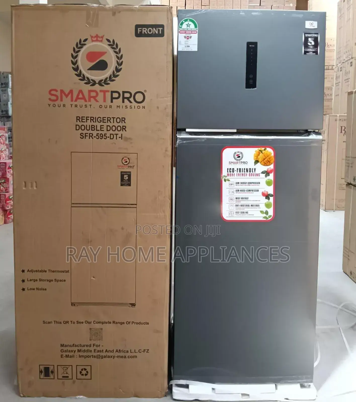 Smart Pro SFR 595 Dt-I 2 Door No Frost 464 Litres Refrigerator