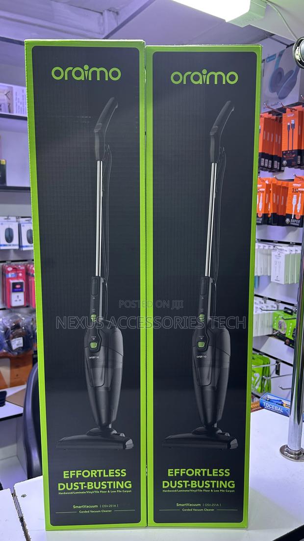 Oraimo Smart Vacuum Cleaner Osv-251a – Powerful Corded Vacuum