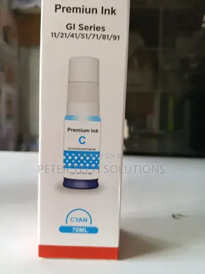 Canon Gi-41y Ink Bottle, Cyan