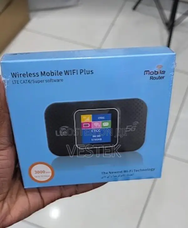 4g Portable Sim Card Wireless Router 3000mah Battery 10 Users