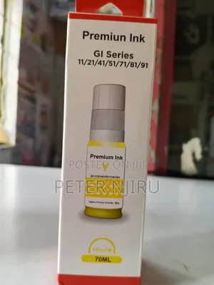 Canon Gi-41y Ink Bottle, Yellow