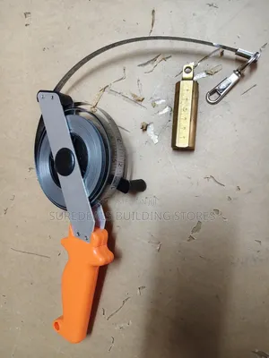 Oil Gauging Tape / Dipping Tape With A Brass Plumb Bob