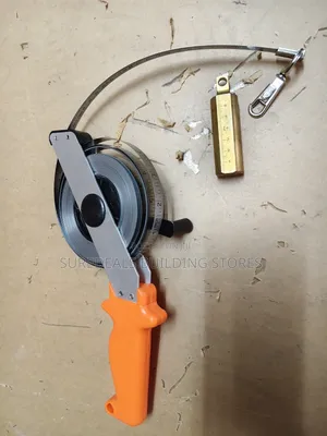 Oil Gauging Tape / Dipping Tape With A Brass Plumb Bob