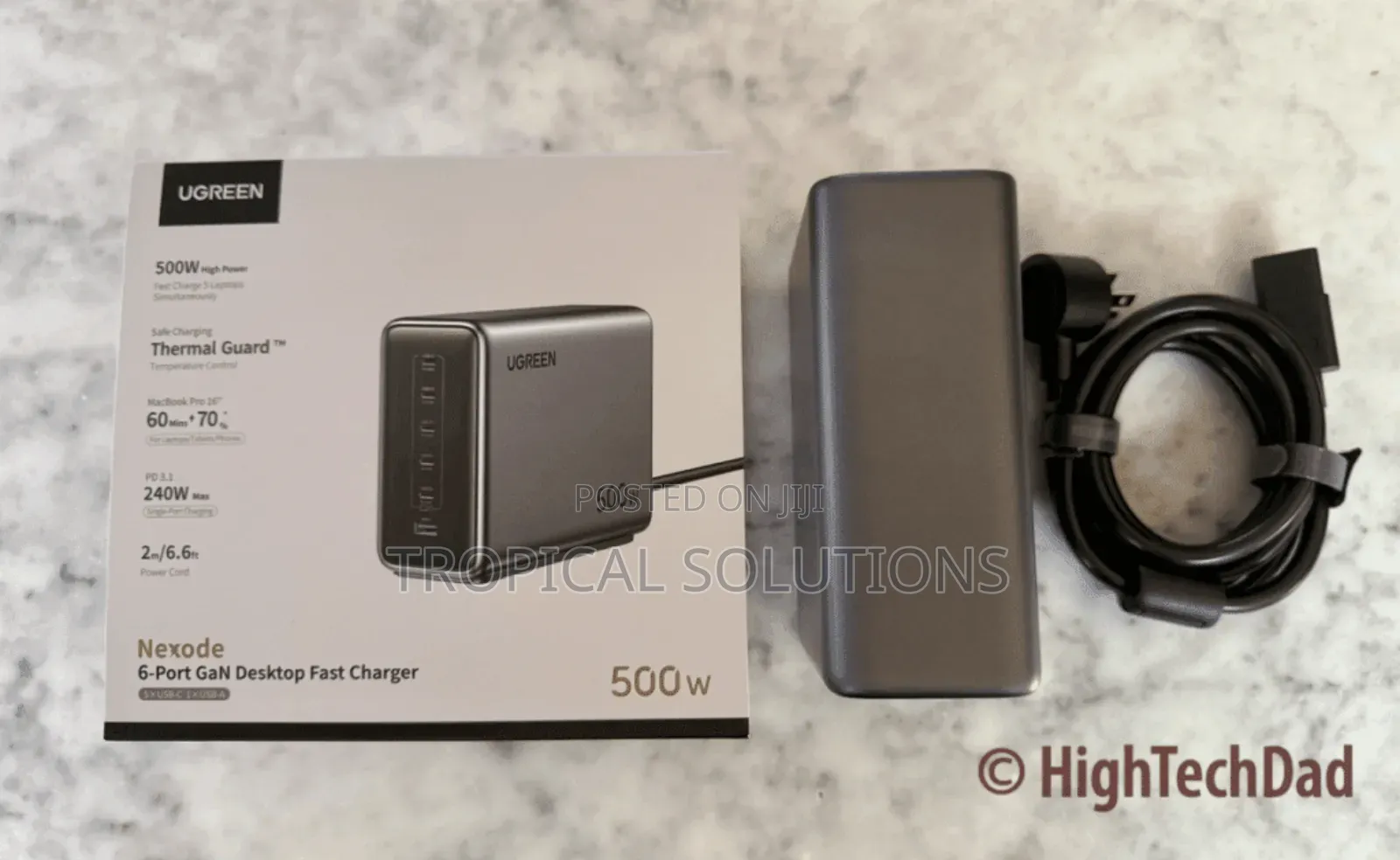 Ugreen Gan 500w Desktop Fast Charger (6-Port) X759