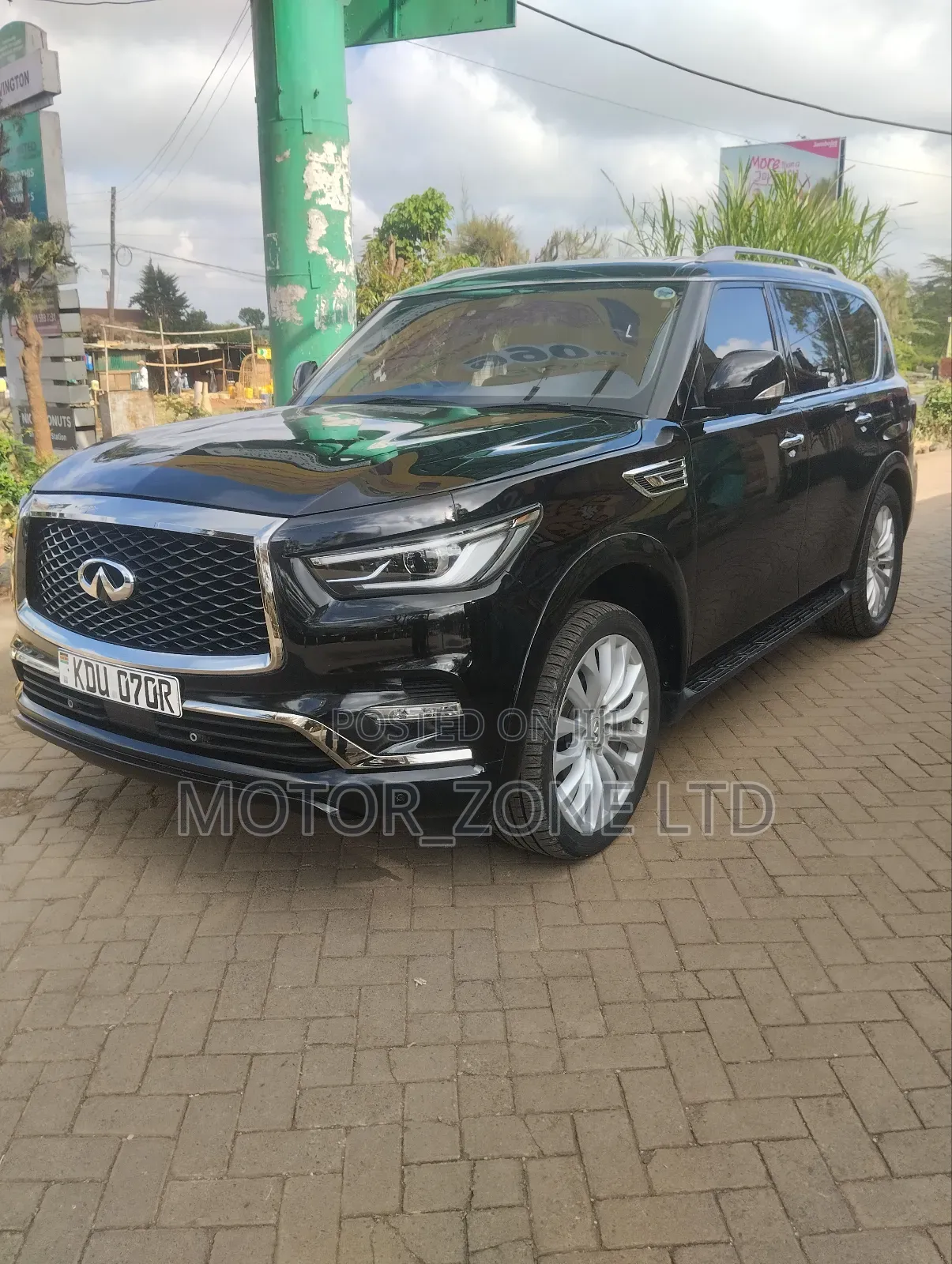 Infiniti QX80 2017 Black