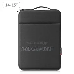 15.6-Inch Waterproof Sleeve Bag for Macbook, Laptop, With iPad Pocket