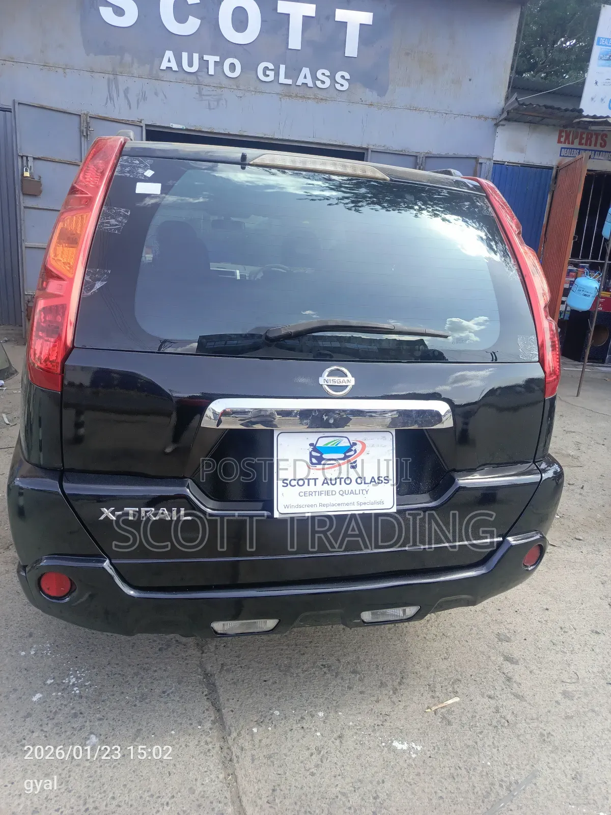 Nissan Xtrail T31 Rear Windscreen