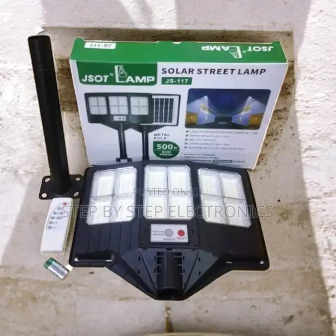 Motion Detection Sensor Reliable Performance 500w Solar Street Light