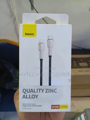 Baseus Cafule Series Metal Data Cable Usb to Lightning Pd 20w 1m.