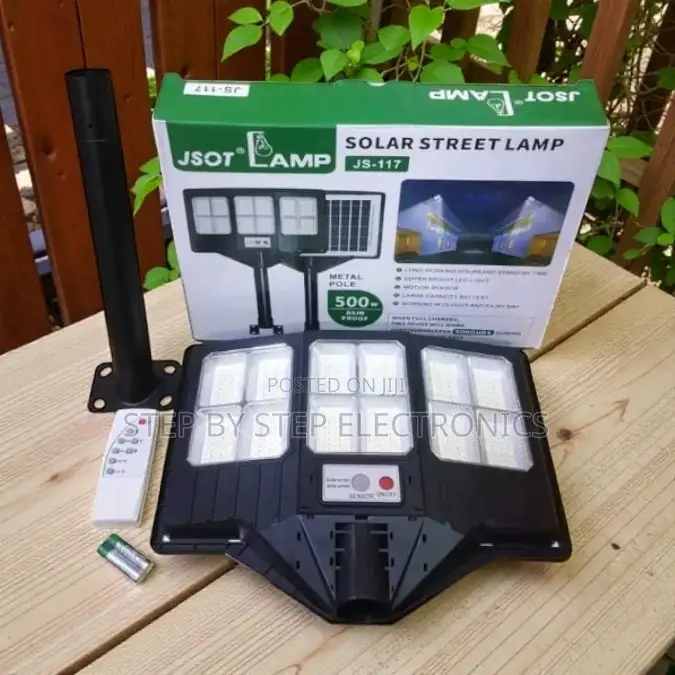 Large Capacity Inbuilt Battery 500w Watts Solar Street Light