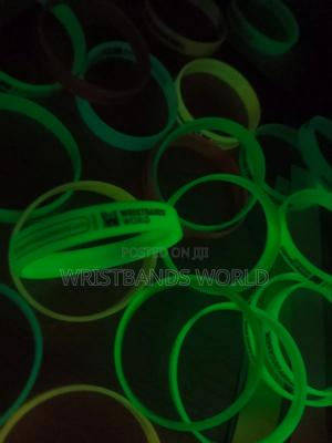 Branded Glow In The Dark Silicone Wristbands - thumbnail 2