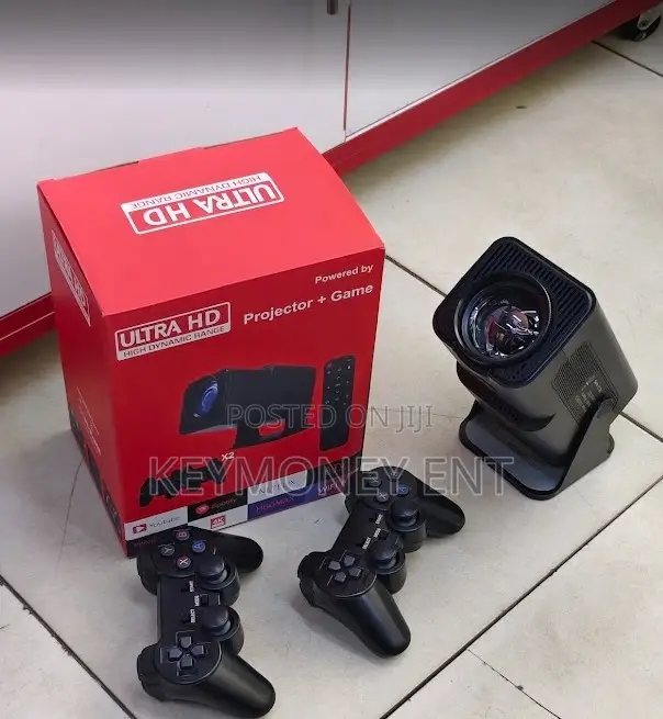 Gaming Android Projector Model Hy320 With Gaming Consoles
