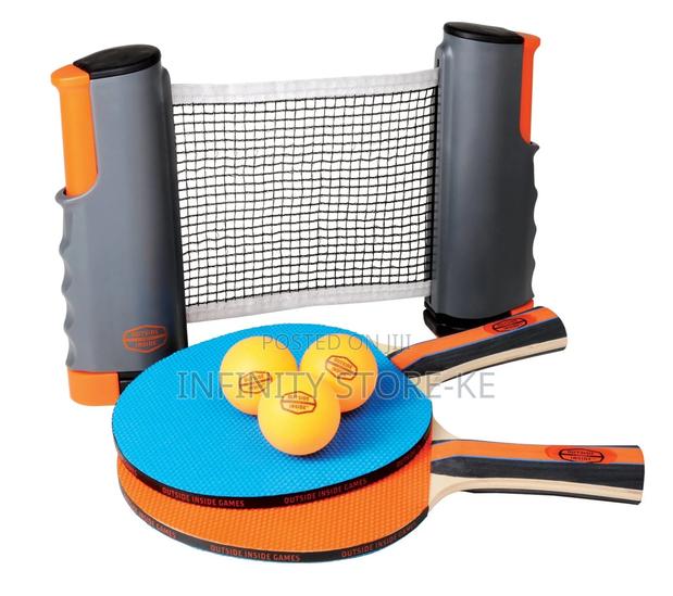 Table Tennis Net and Rackets With Balls / Tennis Net
