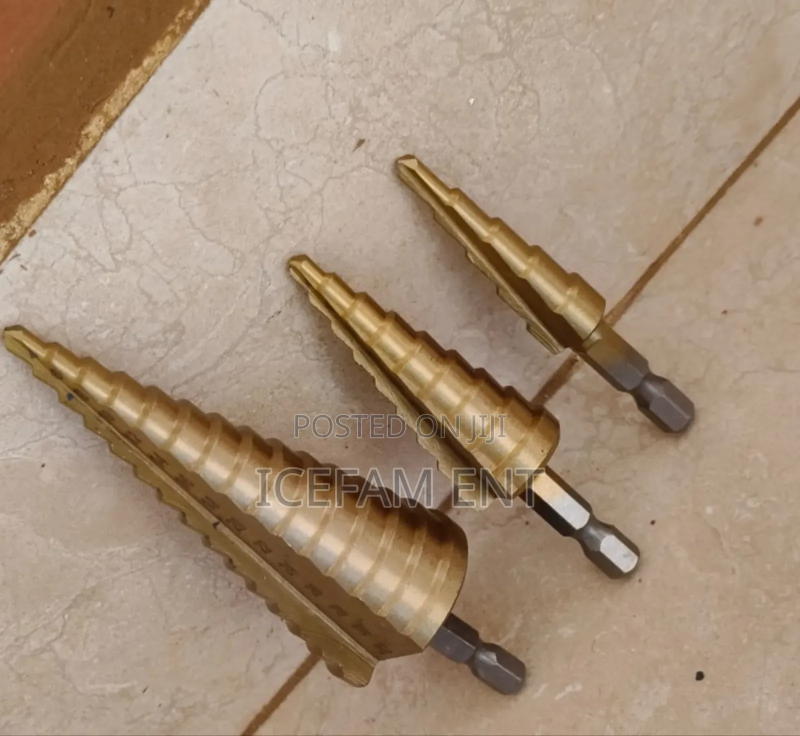 High Quality Step Bits/3pcs Step Bits