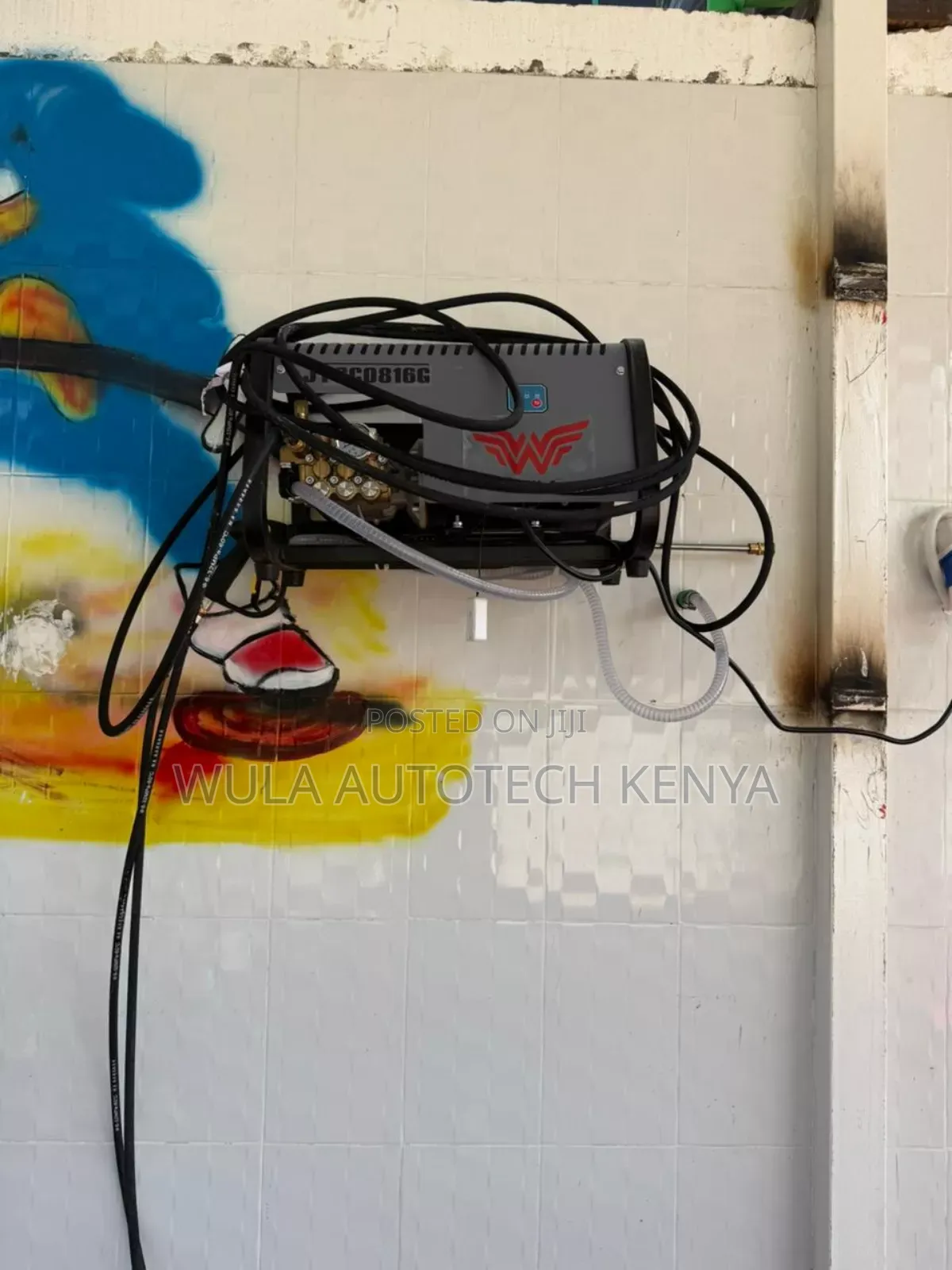 Commercial Car Wash High Pressure Washer Single Phase
