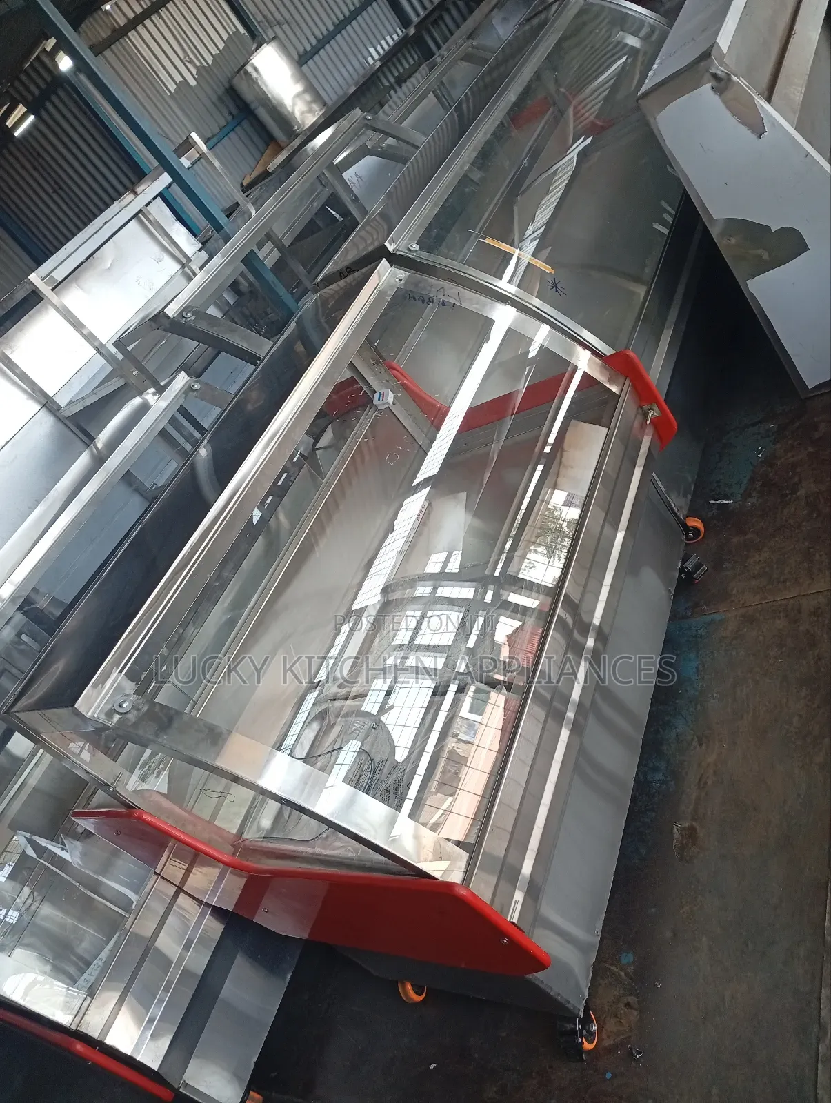 Heavy Gauge Stainless Steel Meat Chiller.