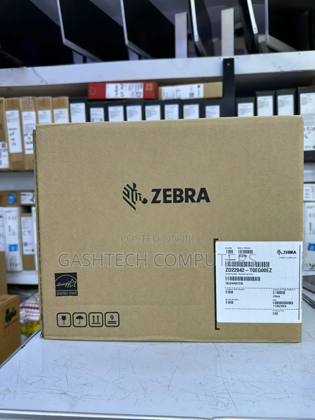 Zebra Zd220t Tt Usb Thermal Transfer Printer