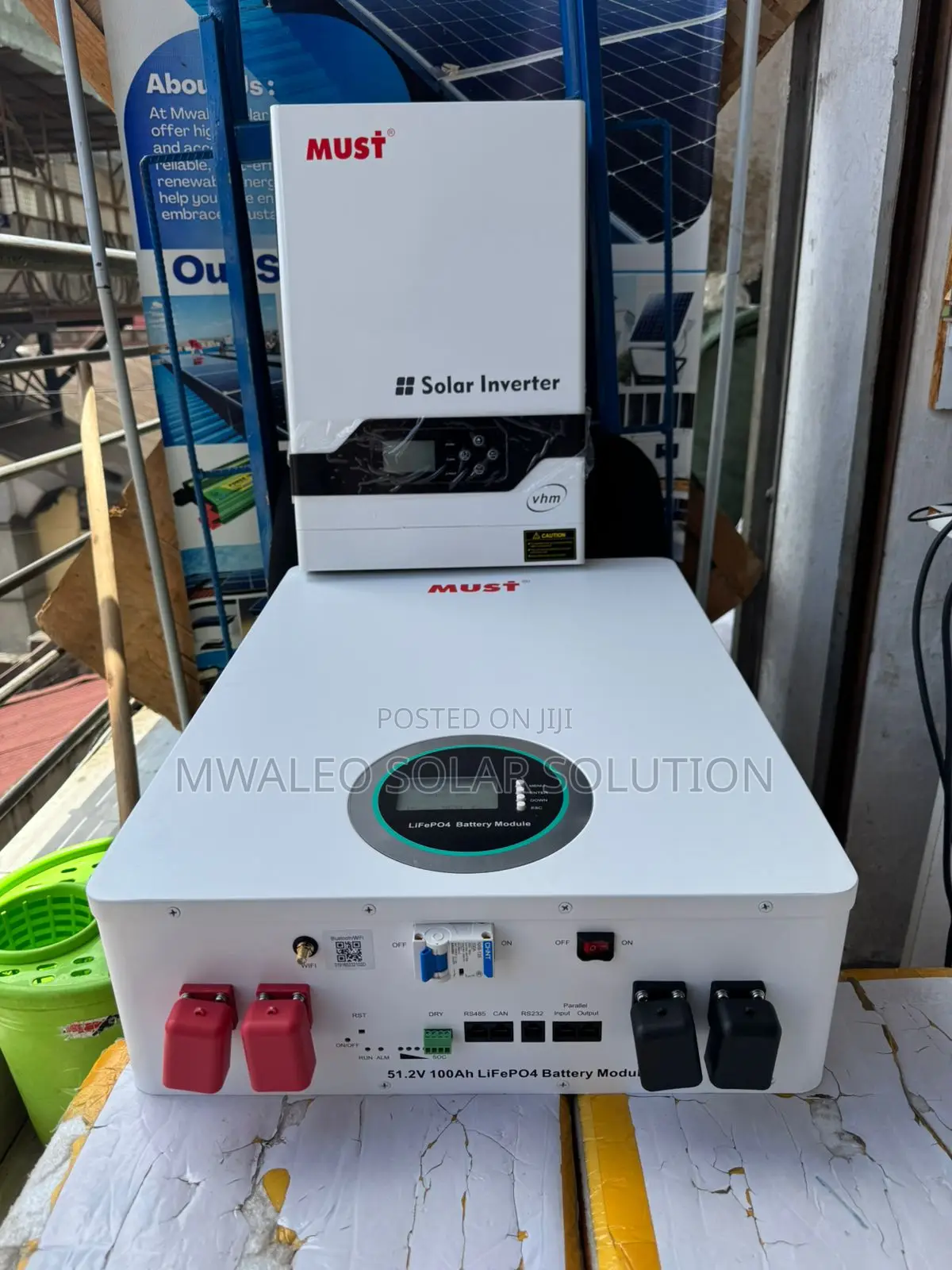 5.5kw Must Inverter 5.12kwh Must Lithium Battery