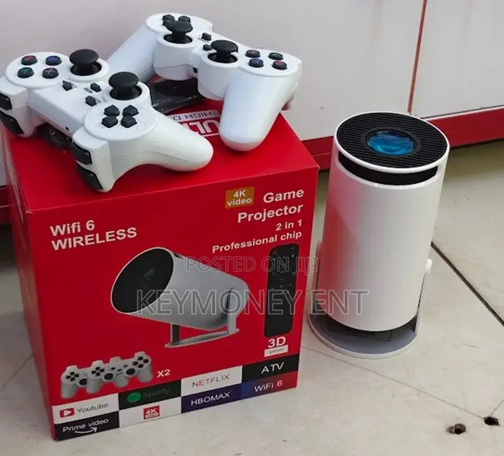 Hy300 Android Projector With Android 13.0 With Game Controls
