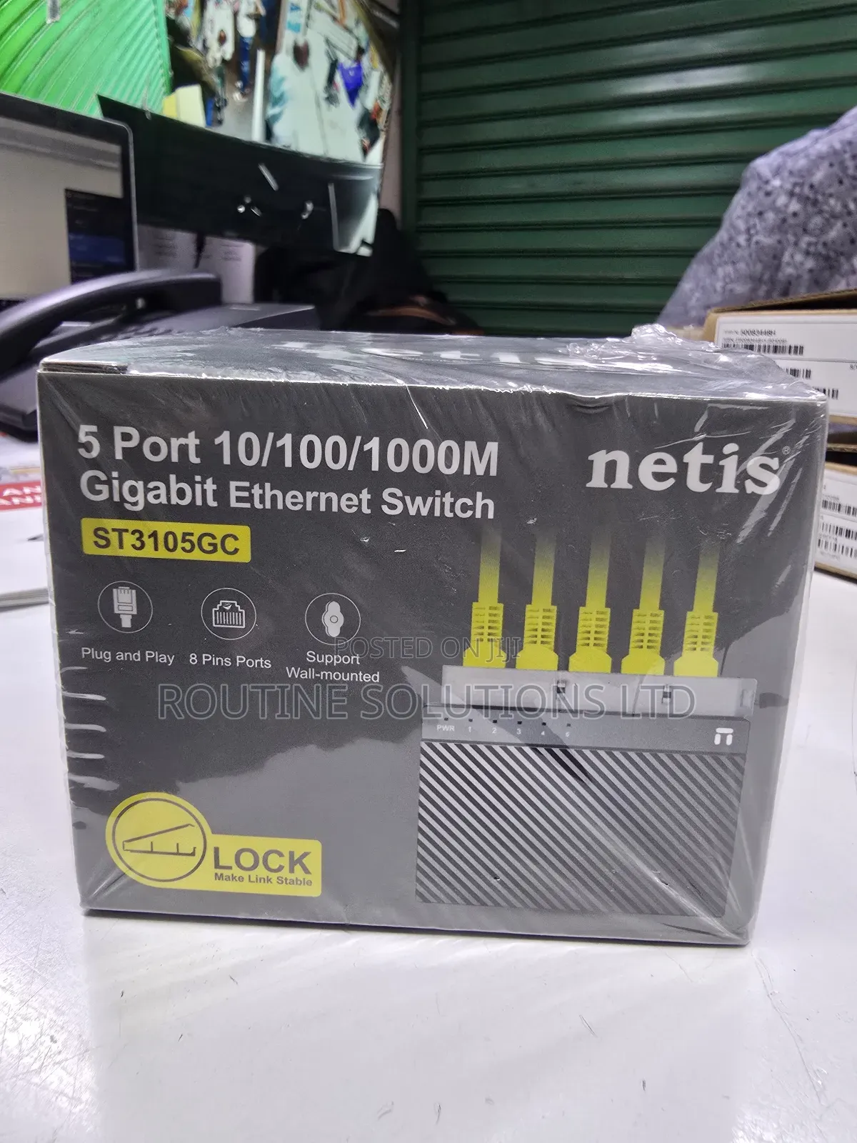 Netis 5-port Gigabit Ethernet Switch St3105gc