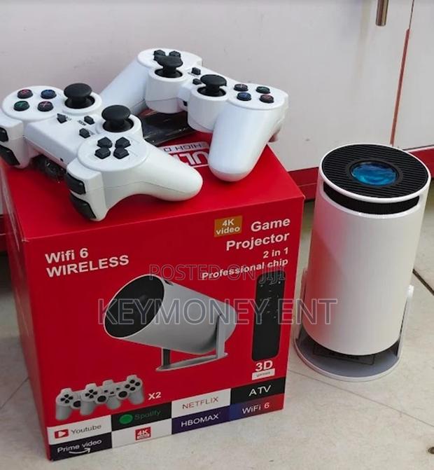 Hy300 Android Projector With Android 13.0 With Game Controls - thumbnail 3