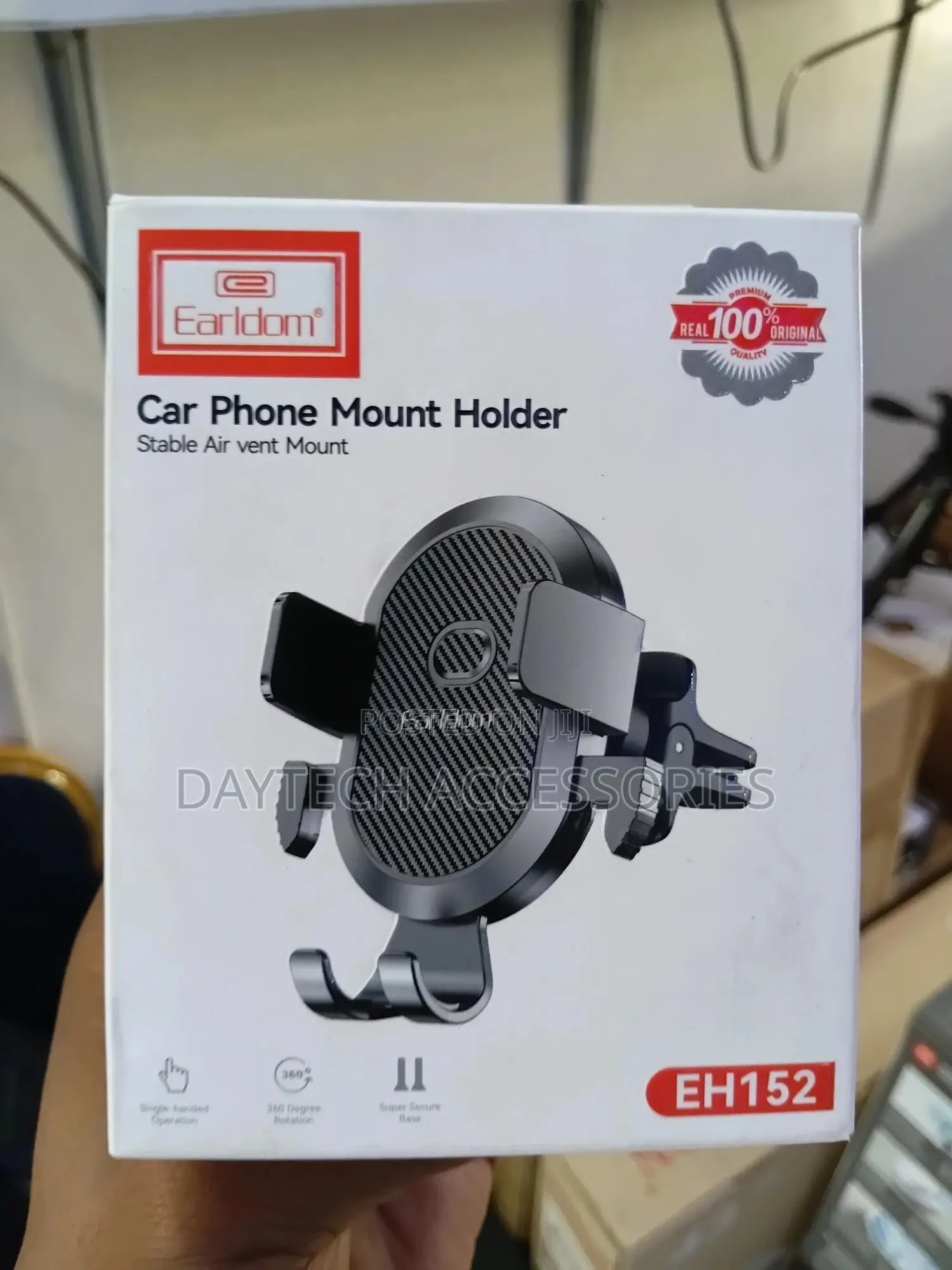 Earldom Et-Eh152 Car Phone Mount Holder (Air Vent Mount)