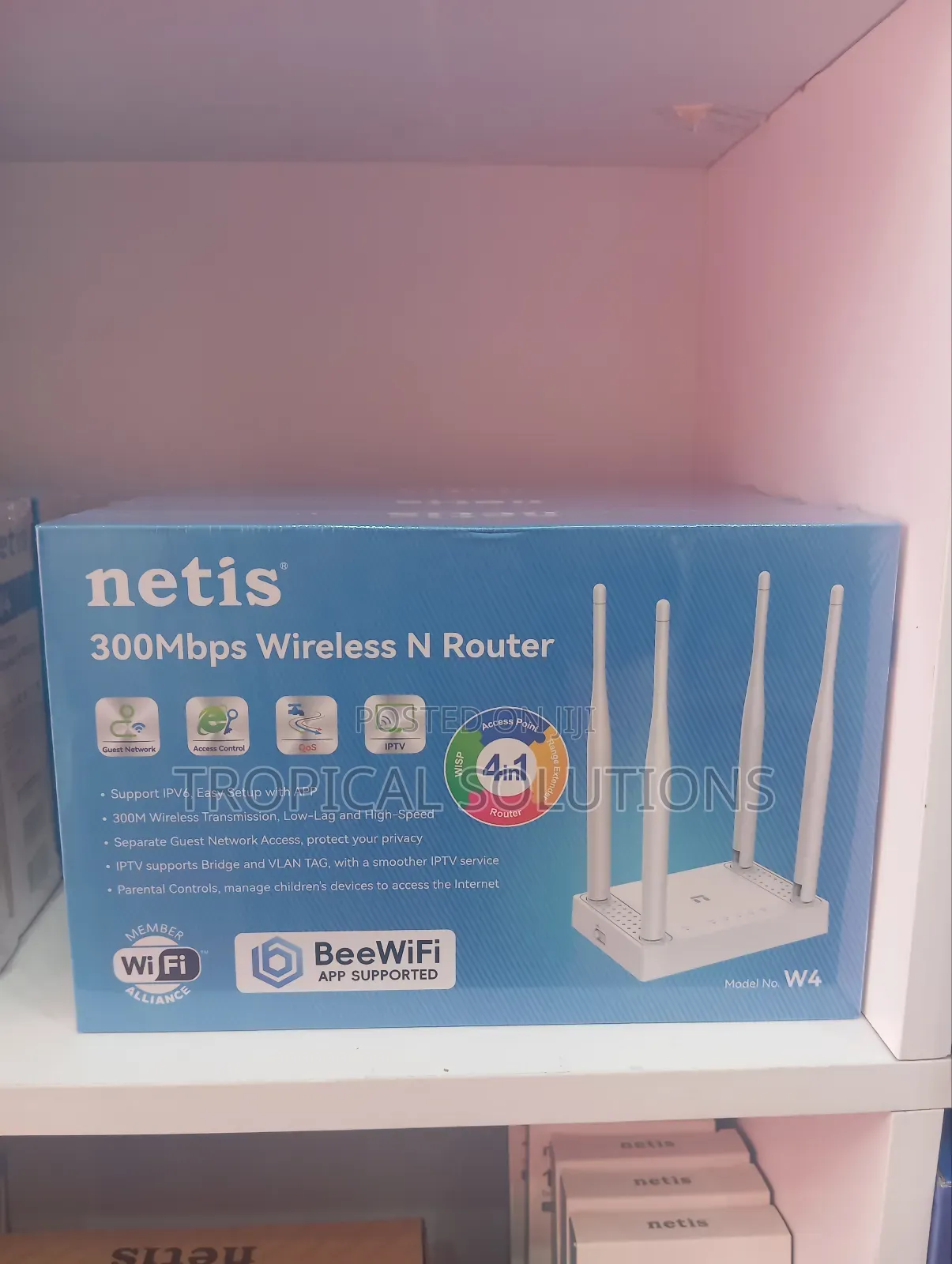 Netis W1 Wireless Router Netis System