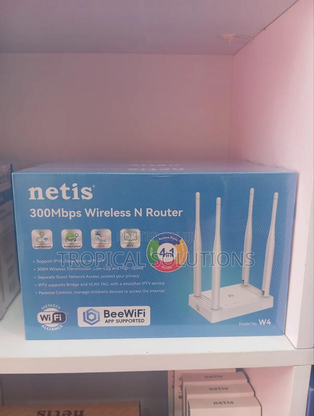 Netis W1 Wireless Router Netis System - main view