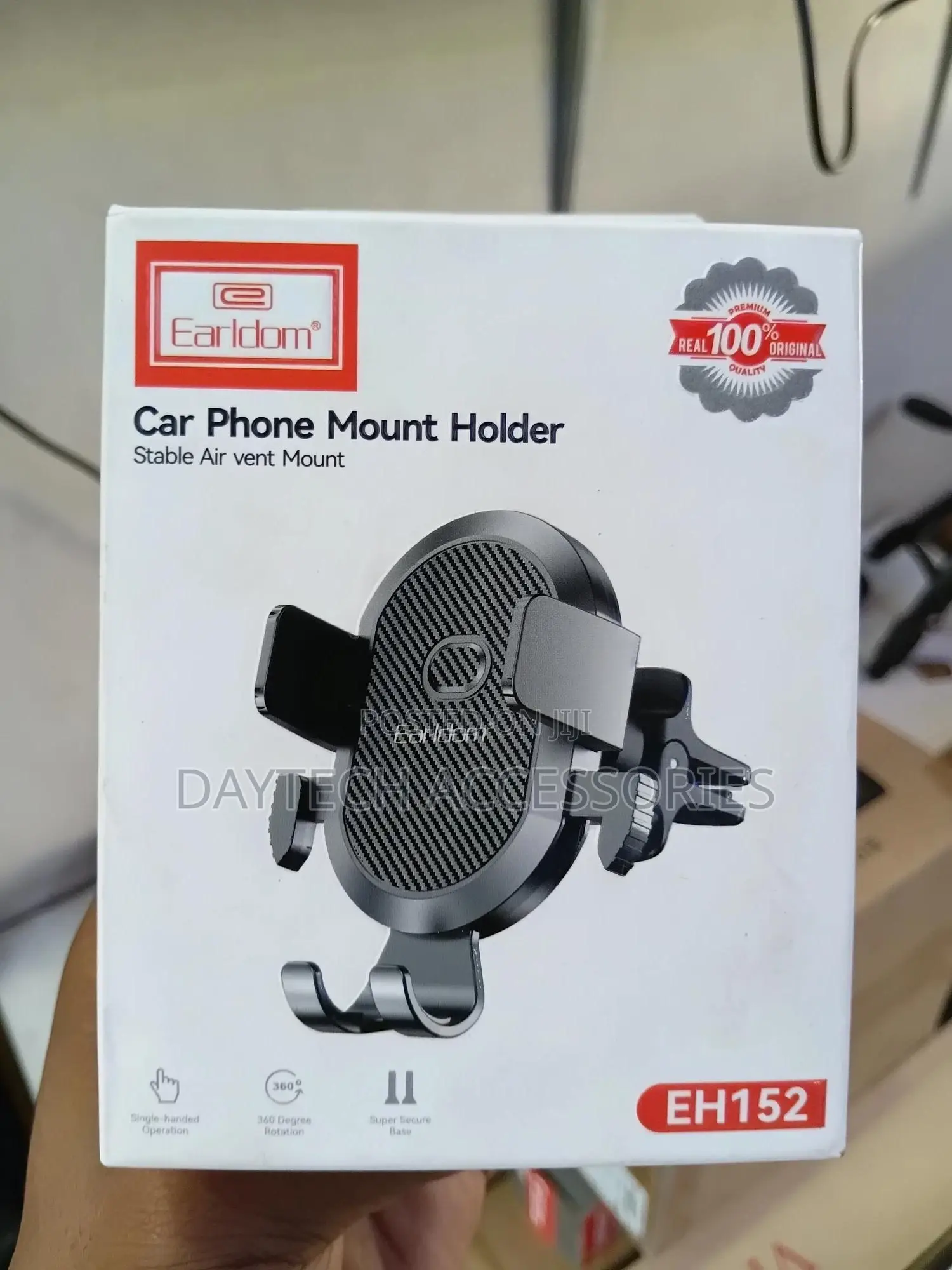 Earldom Et-Eh152 Adjustable Universal Phone Holder for Car Vent