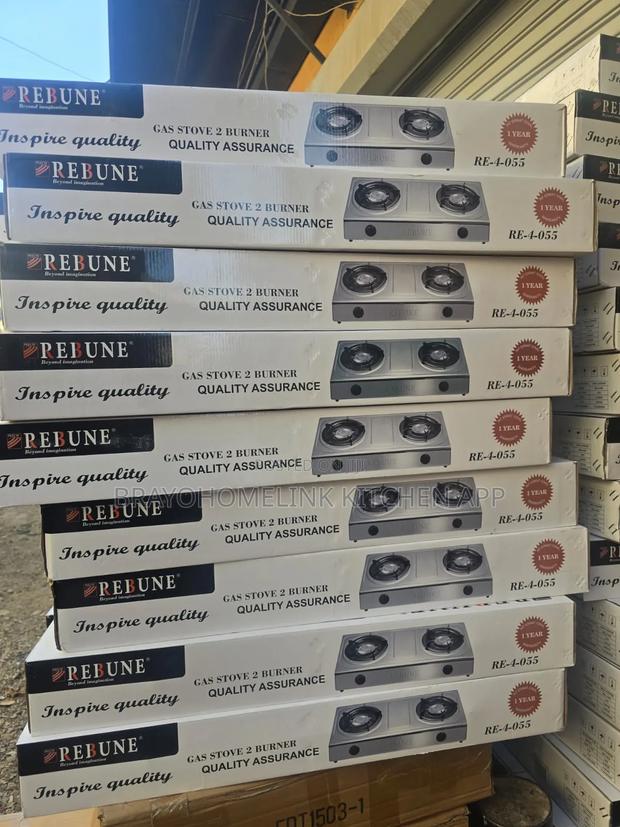 Rebune 2 Burner Gas Stove Cooker - main view