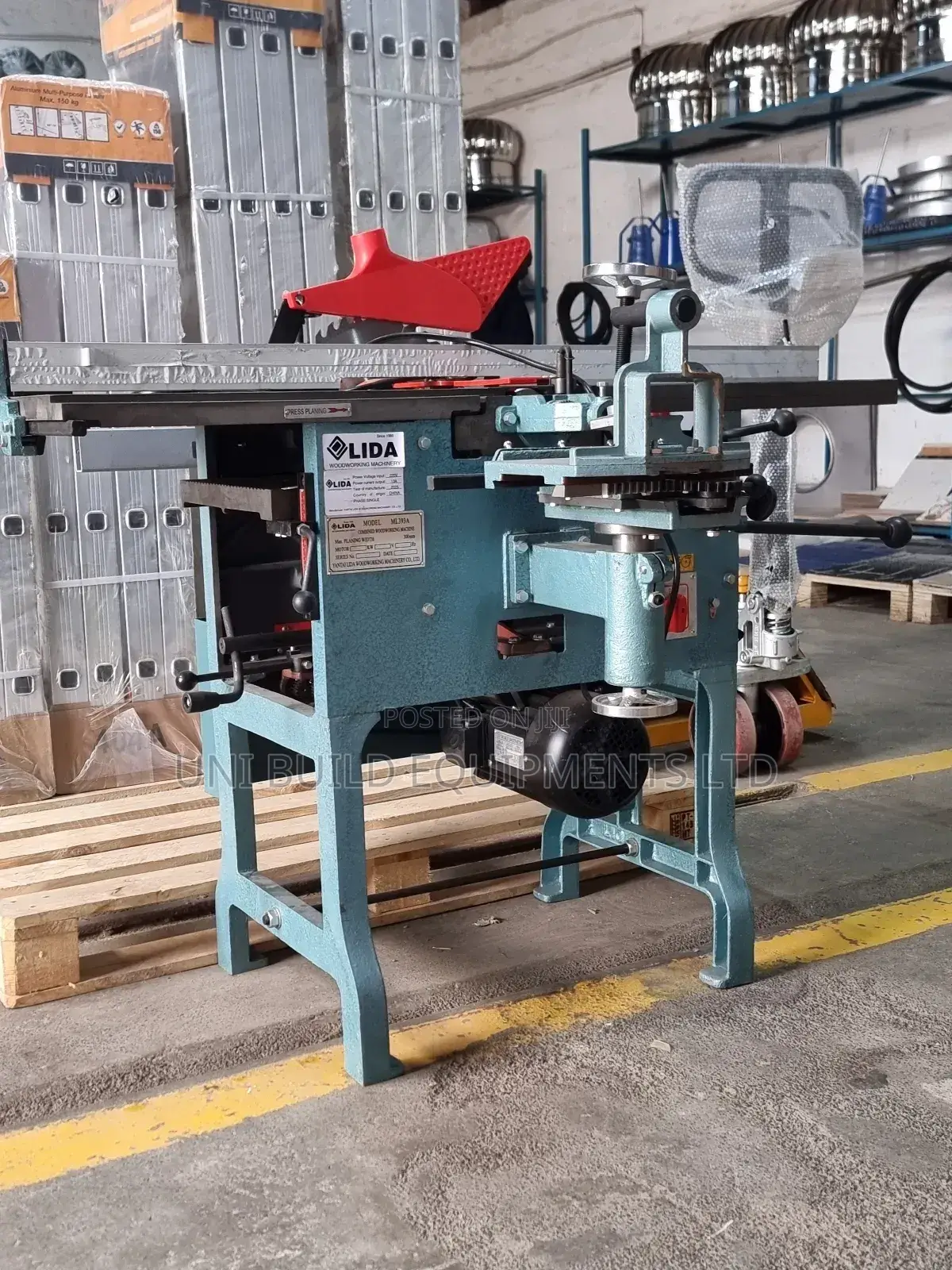 Lida 8 in 1 Wood Working Machine