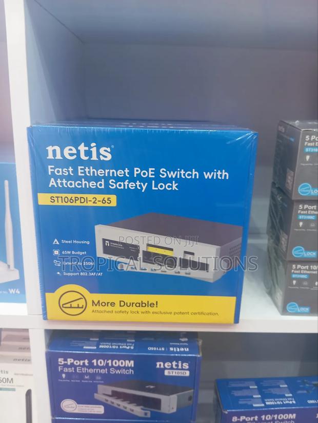 Netis St106pdi-2-65 4 Port Available - thumbnail 3